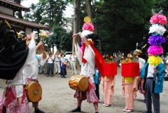 新座市中野の獅子舞