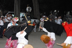 新座市中野の獅子舞